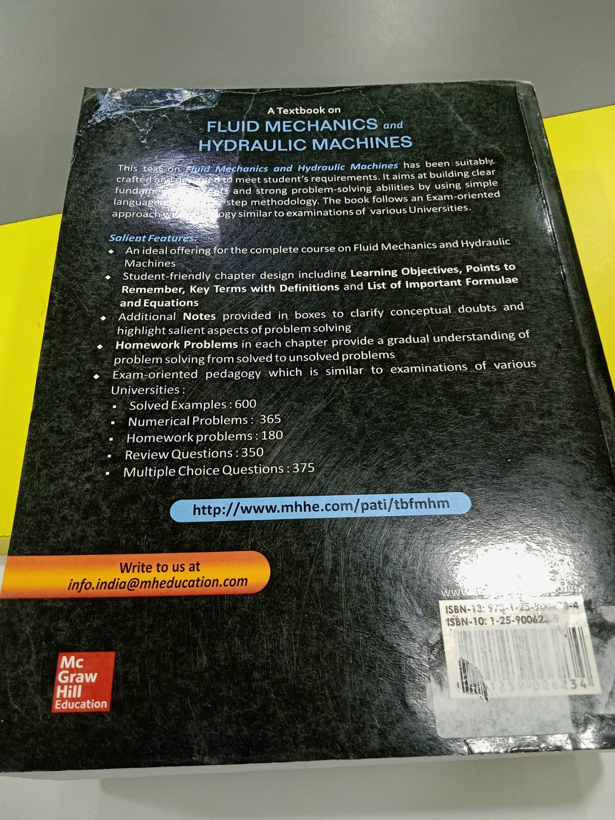 A Textbook on Fluid Mechanics and Hydraulic Machines