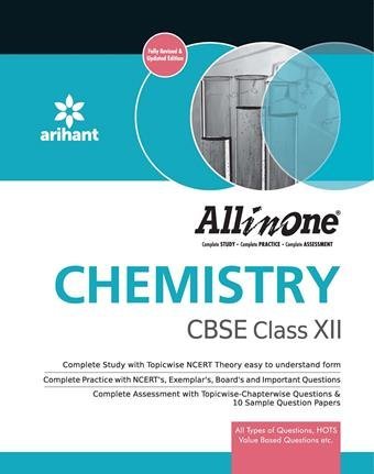 ARIHANT ALL IN ONE CHEMISTRY CBSE CLASS - XII, (FOR 2017 EXAM) 